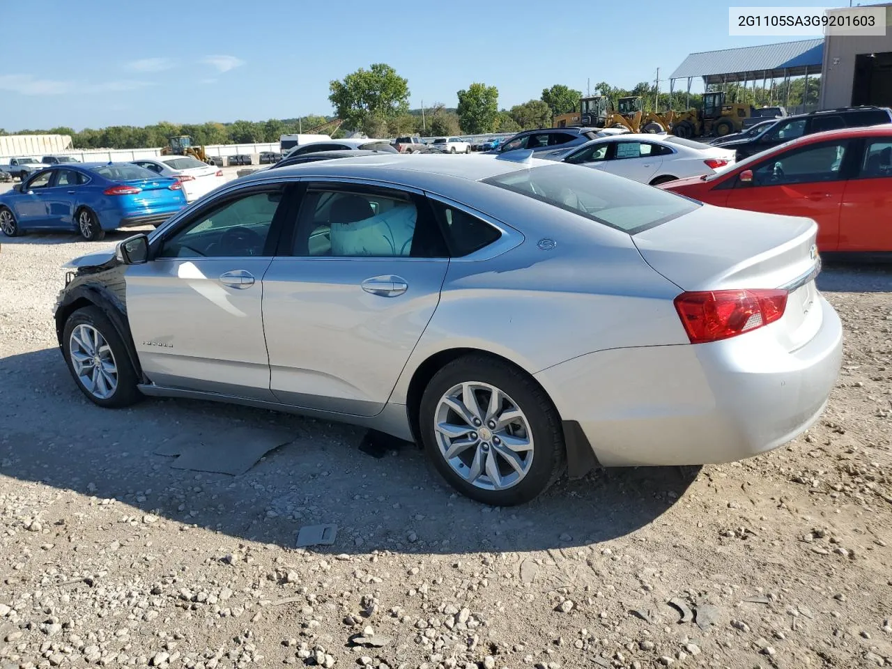 2016 Chevrolet Impala Lt VIN: 2G1105SA3G9201603 Lot: 71540964