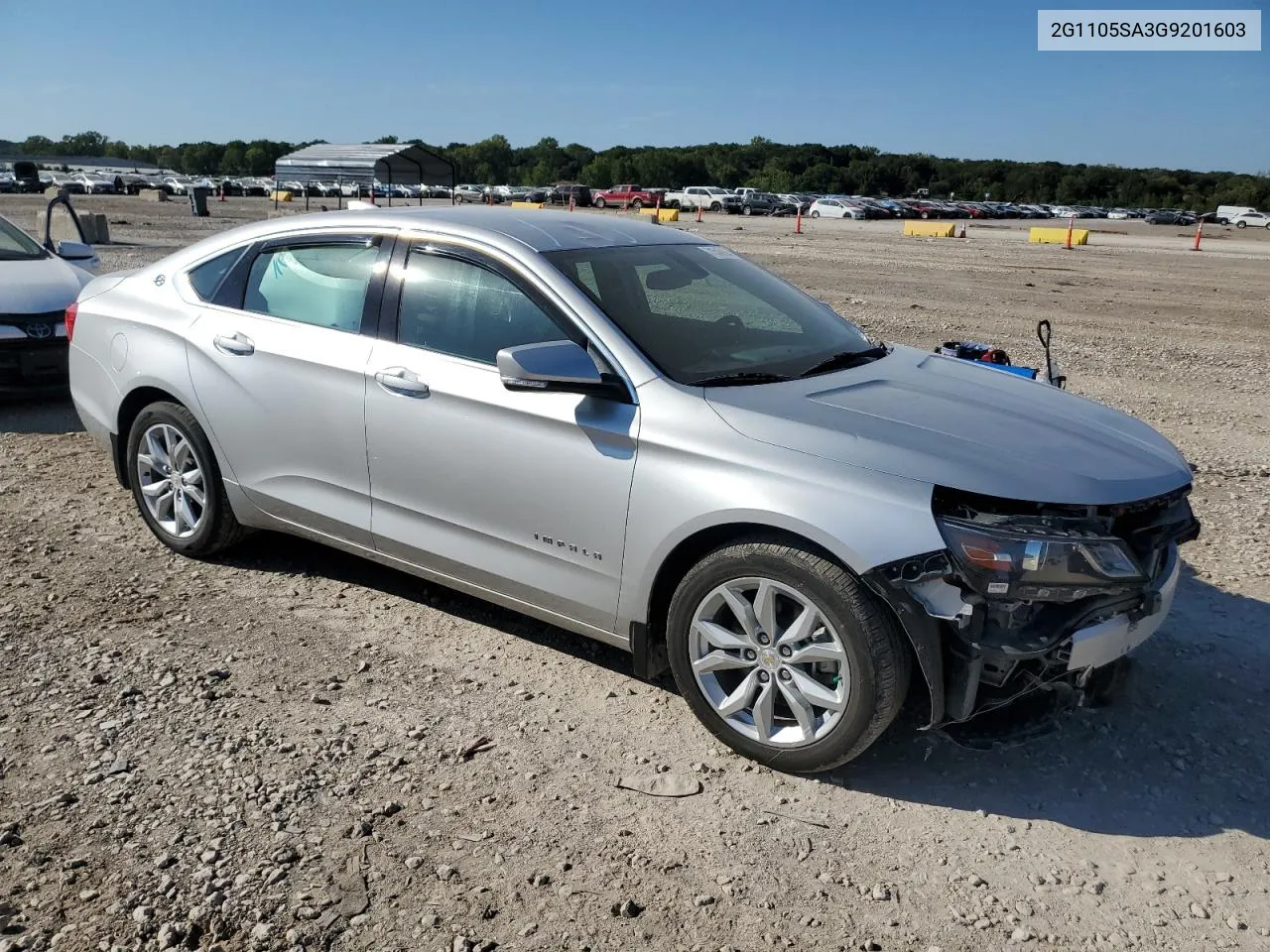 2G1105SA3G9201603 2016 Chevrolet Impala Lt