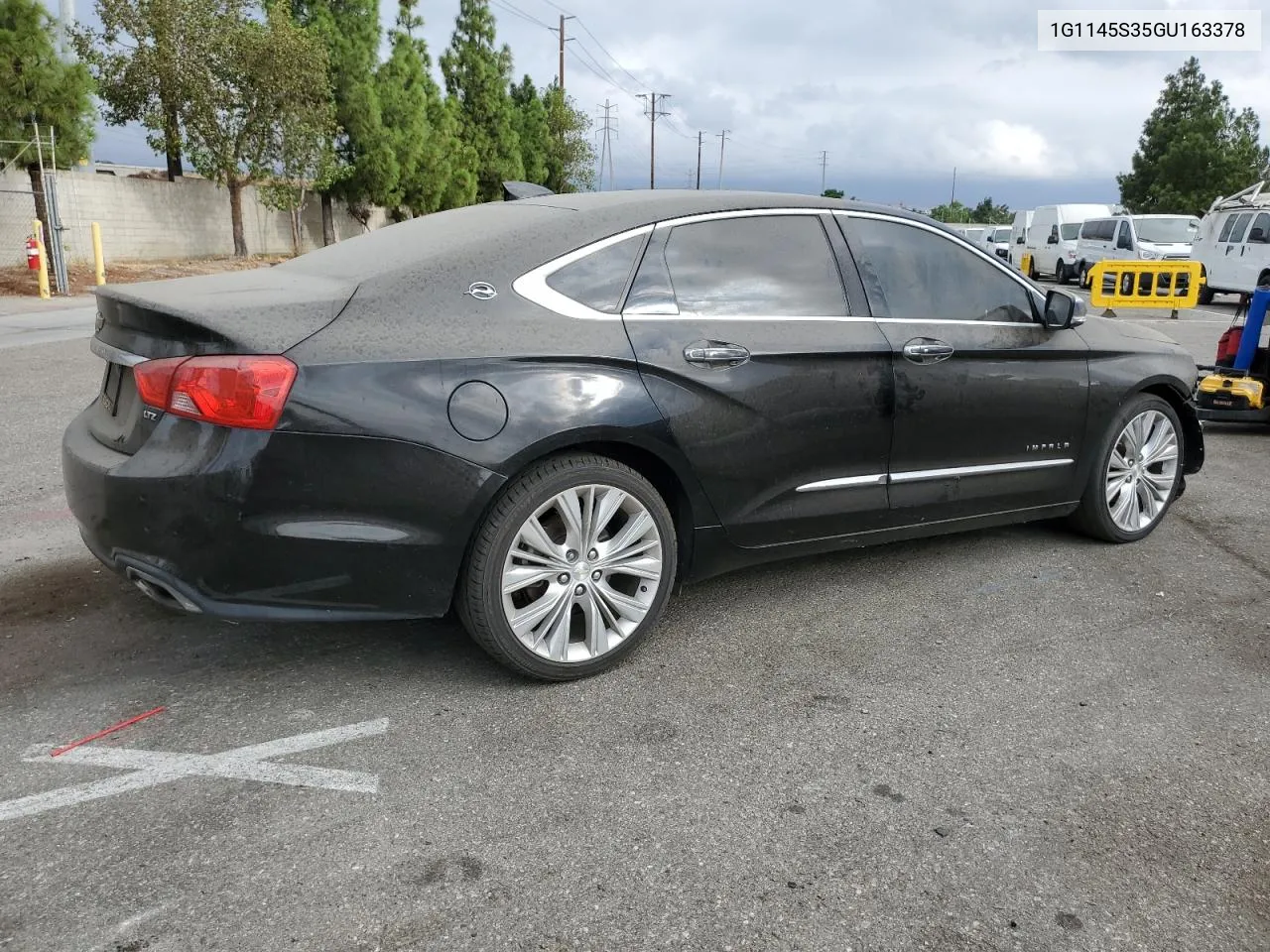 2016 Chevrolet Impala Ltz VIN: 1G1145S35GU163378 Lot: 71642494