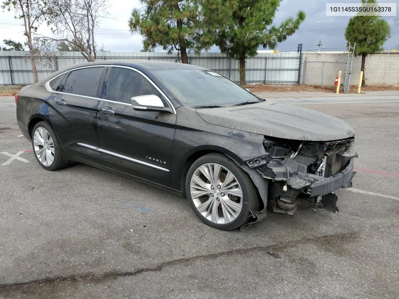 2016 Chevrolet Impala Ltz VIN: 1G1145S35GU163378 Lot: 71642494