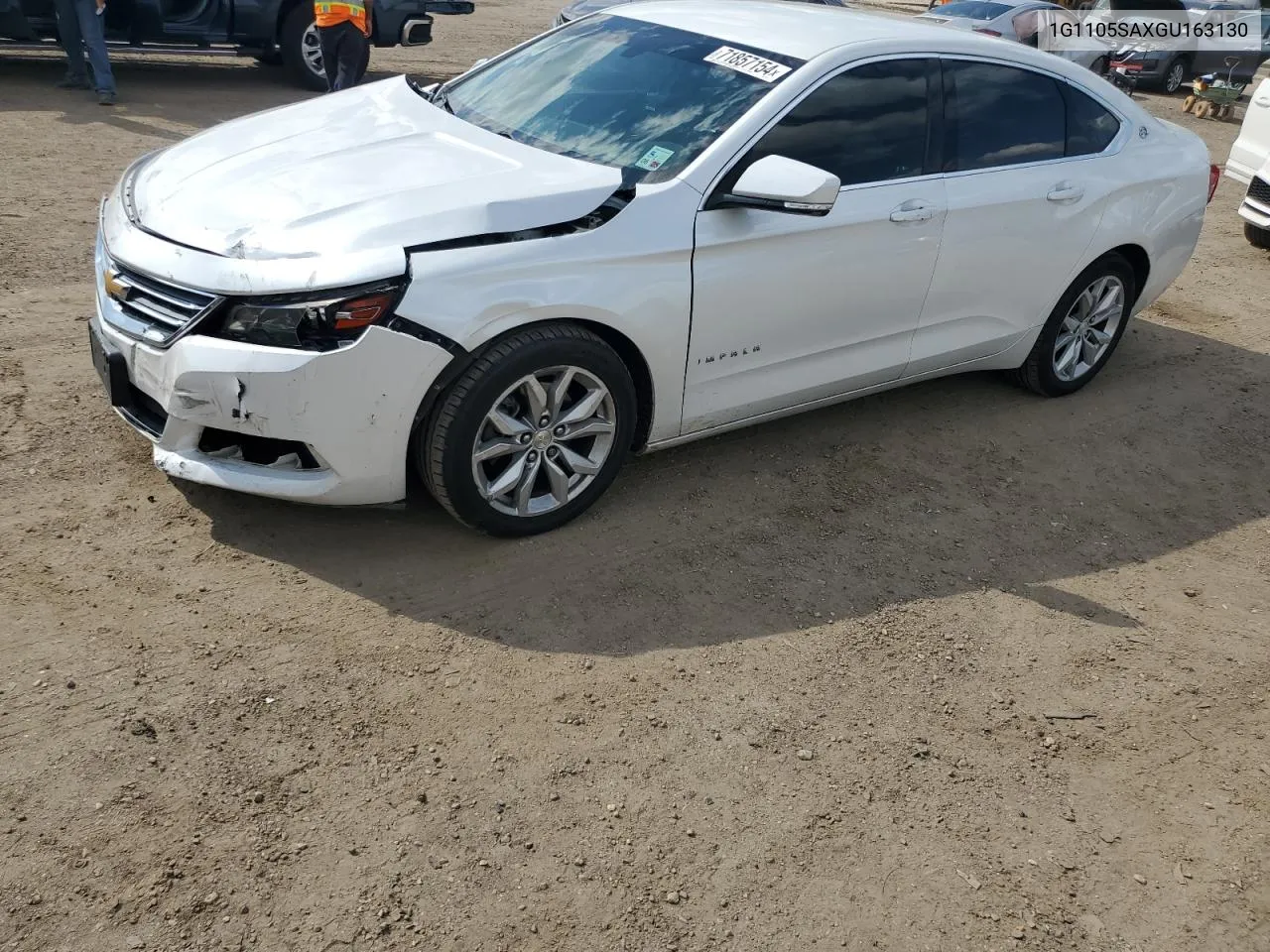 1G1105SAXGU163130 2016 Chevrolet Impala Lt