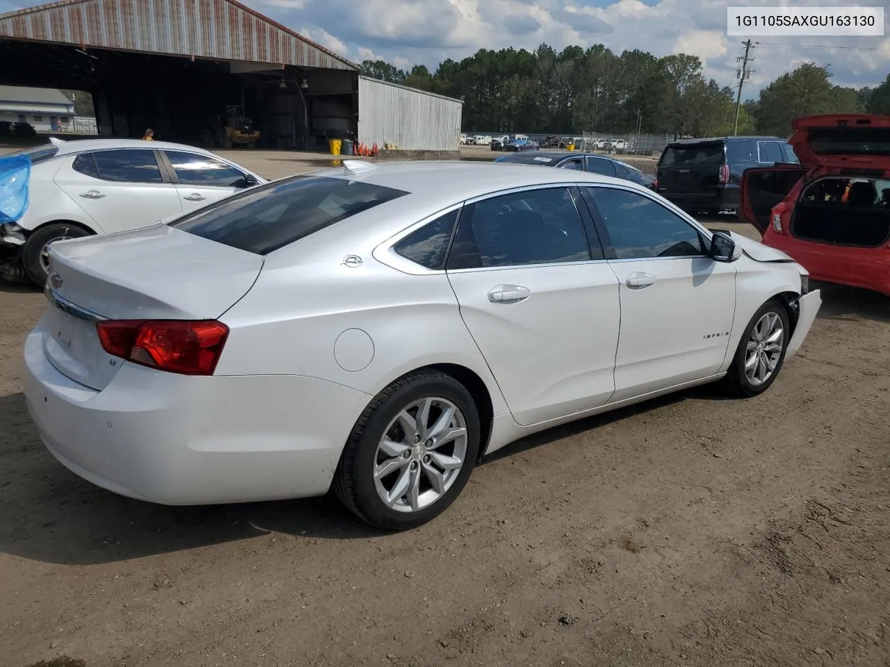 2016 Chevrolet Impala Lt VIN: 1G1105SAXGU163130 Lot: 71857154