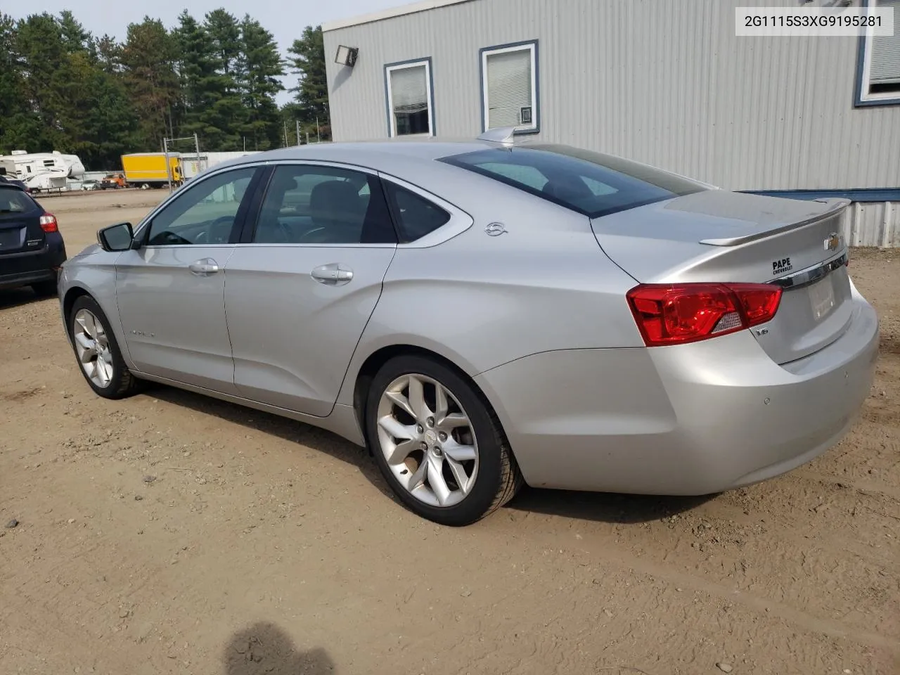 2016 Chevrolet Impala Lt VIN: 2G1115S3XG9195281 Lot: 72021634