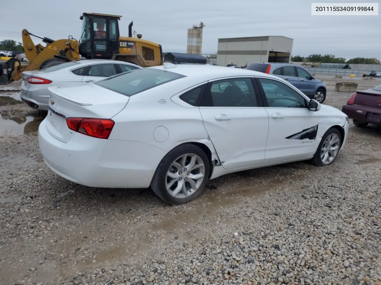 2G1115S34G9199844 2016 Chevrolet Impala Lt