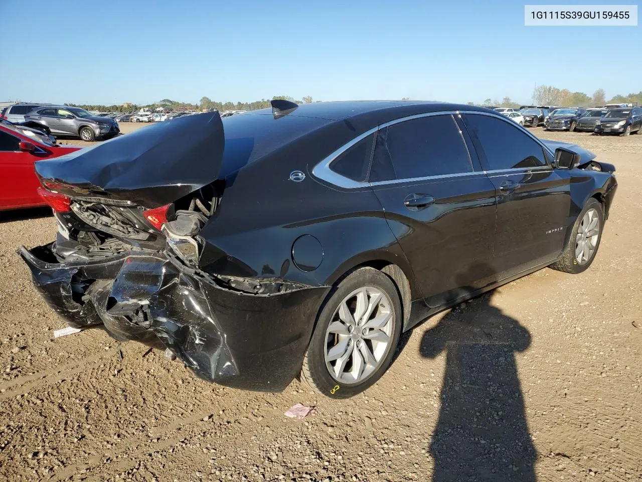 2016 Chevrolet Impala Lt VIN: 1G1115S39GU159455 Lot: 72027514