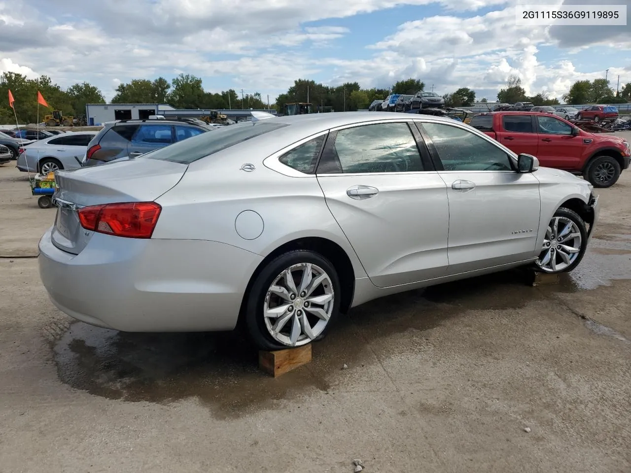 2016 Chevrolet Impala Lt VIN: 2G1115S36G9119895 Lot: 72257944