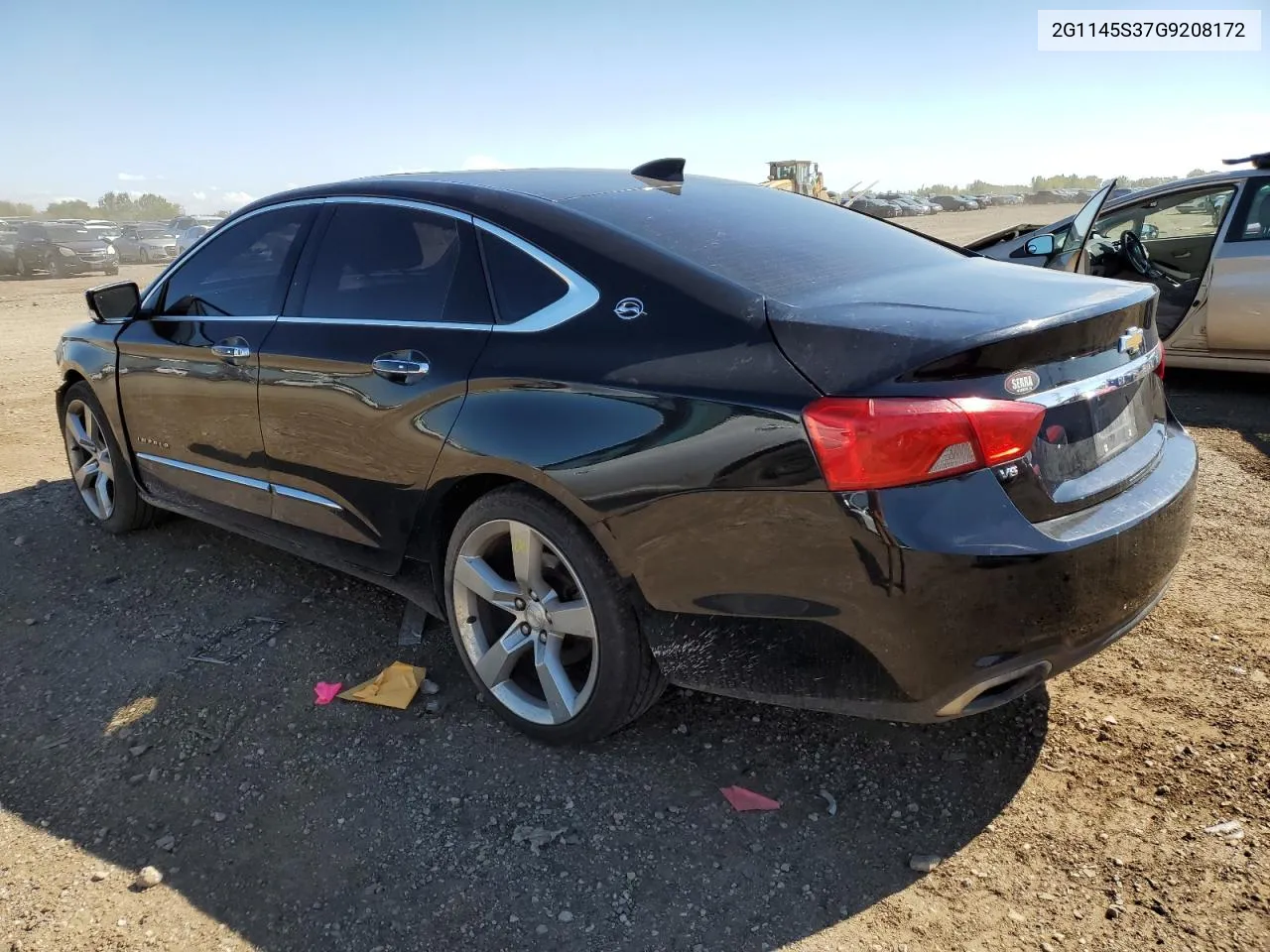 2016 Chevrolet Impala Ltz VIN: 2G1145S37G9208172 Lot: 72265714