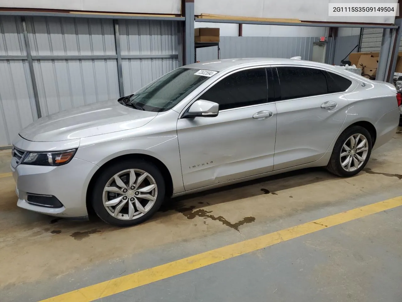 2G1115S35G9149504 2016 Chevrolet Impala Lt