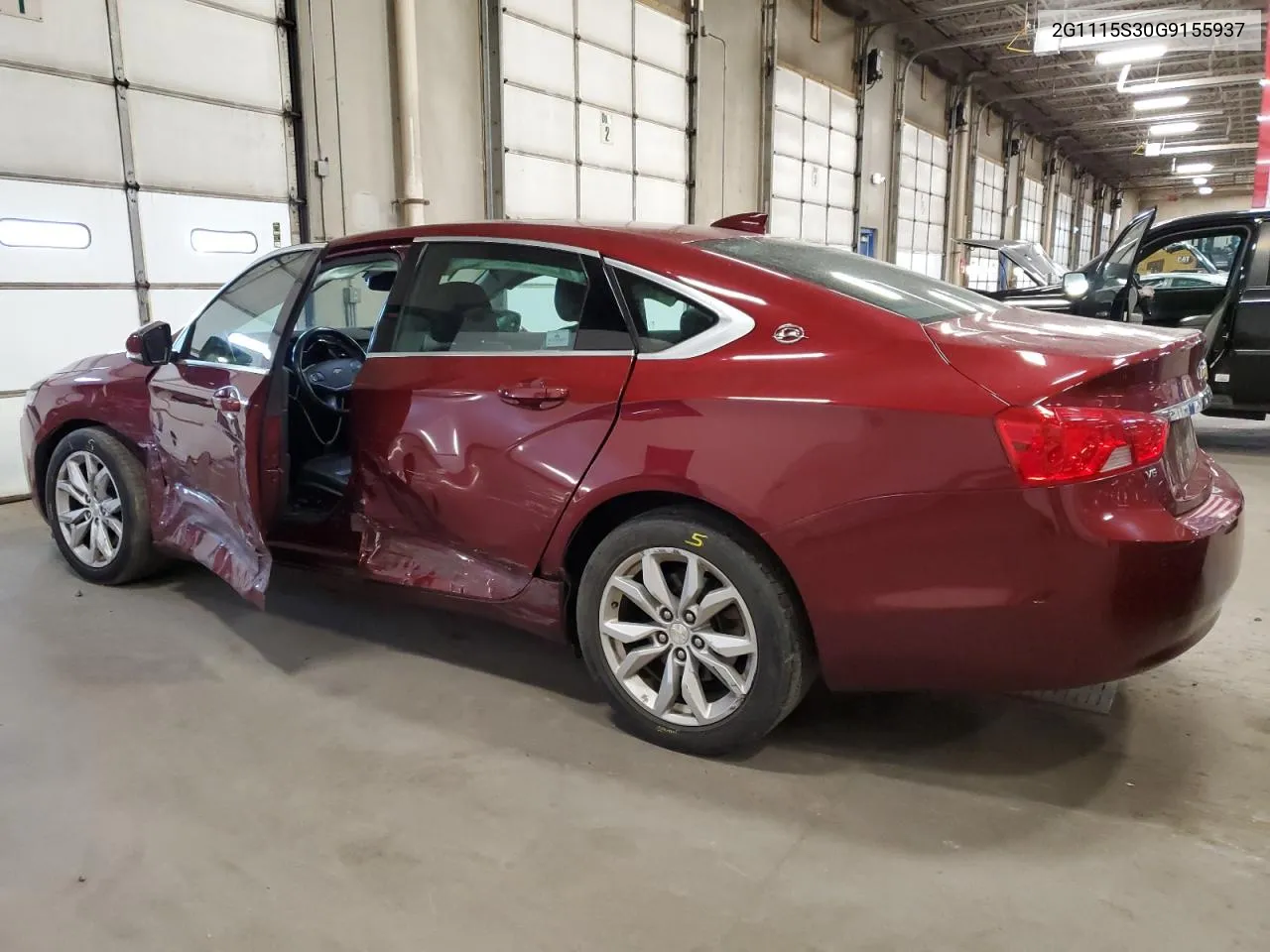 2016 Chevrolet Impala Lt VIN: 2G1115S30G9155937 Lot: 72660364