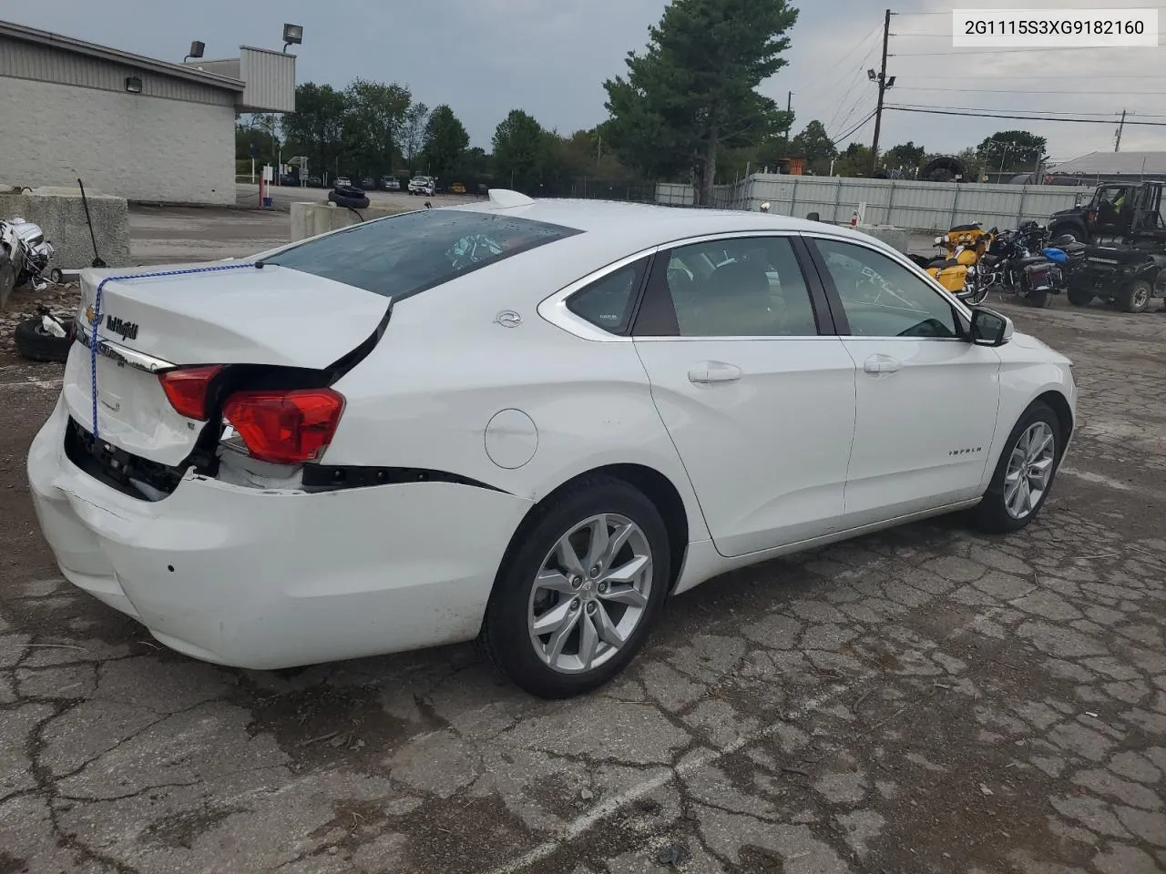 2016 Chevrolet Impala Lt VIN: 2G1115S3XG9182160 Lot: 72681264