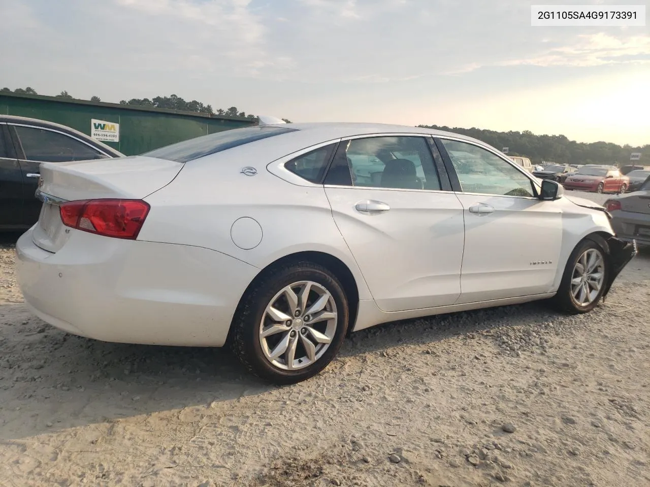 2016 Chevrolet Impala Lt VIN: 2G1105SA4G9173391 Lot: 72725804