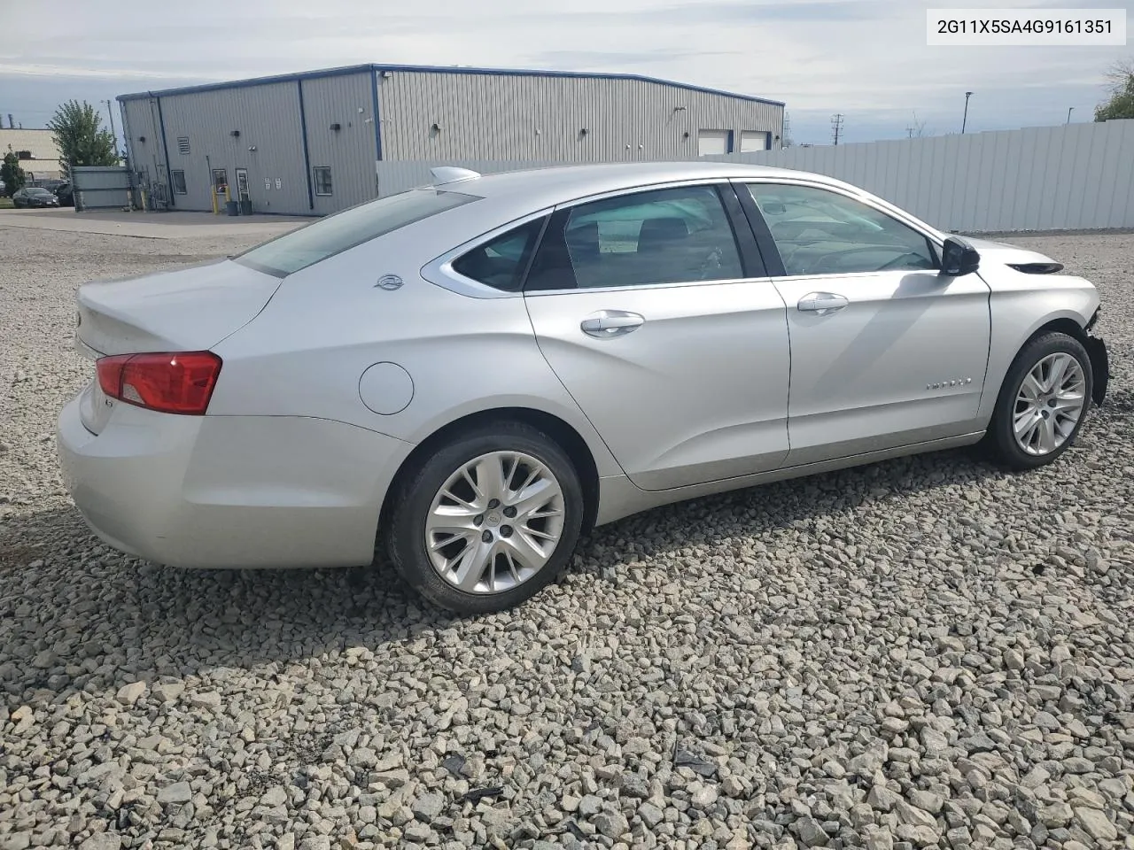 2016 Chevrolet Impala Ls VIN: 2G11X5SA4G9161351 Lot: 72765084