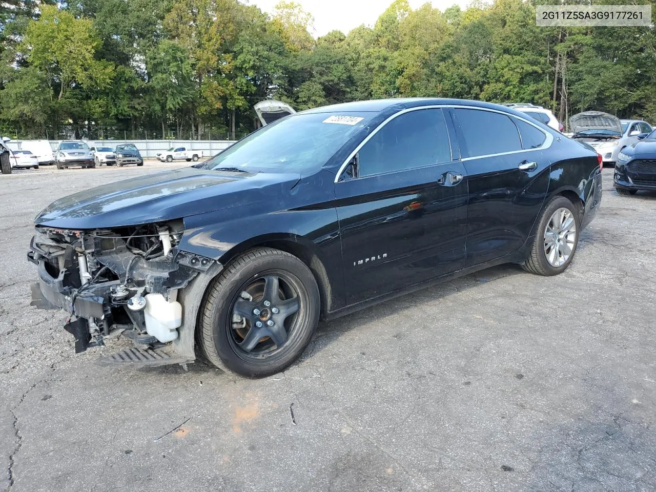 2016 Chevrolet Impala Ls VIN: 2G11Z5SA3G9177261 Lot: 72881704