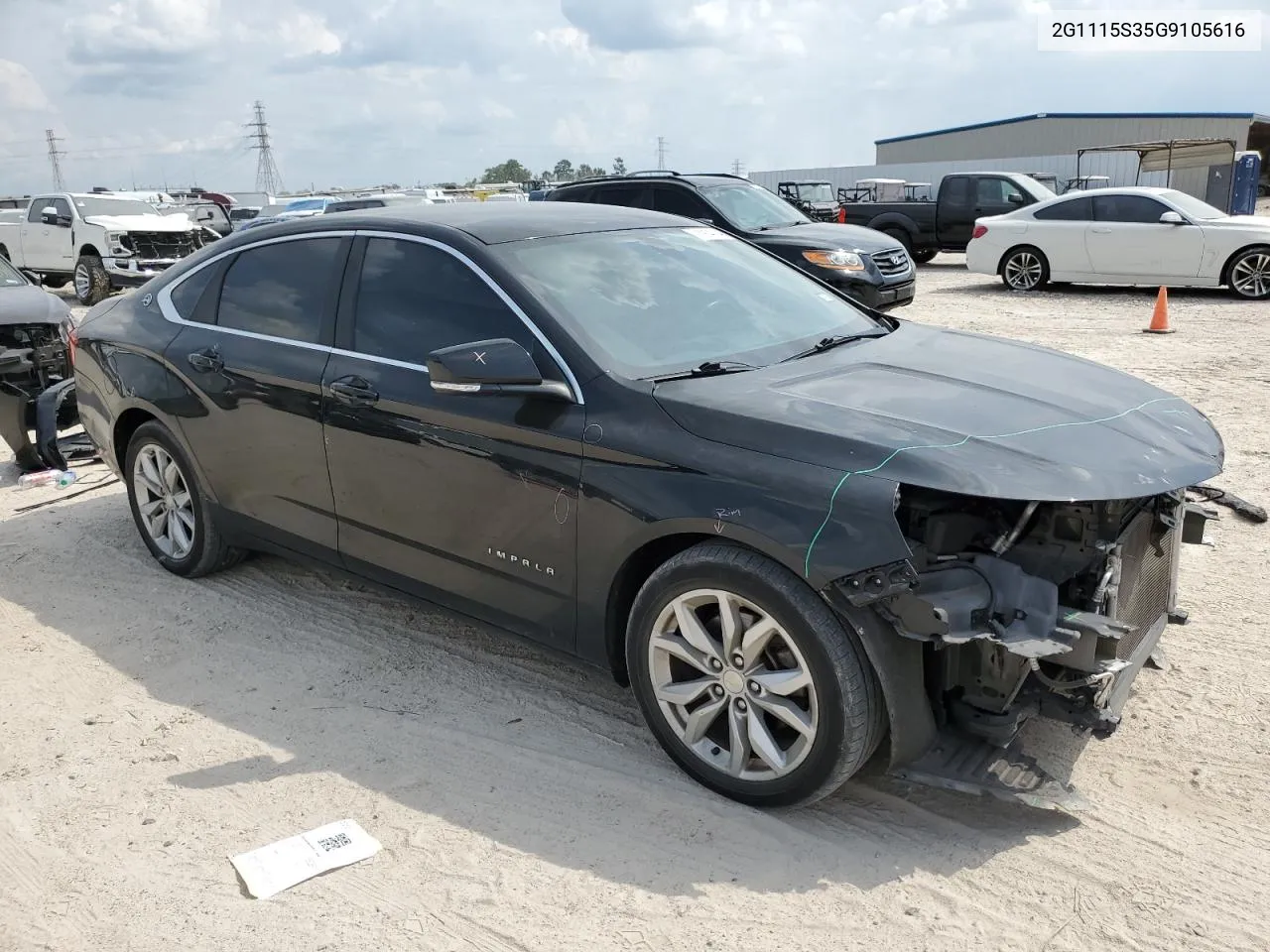 2G1115S35G9105616 2016 Chevrolet Impala Lt