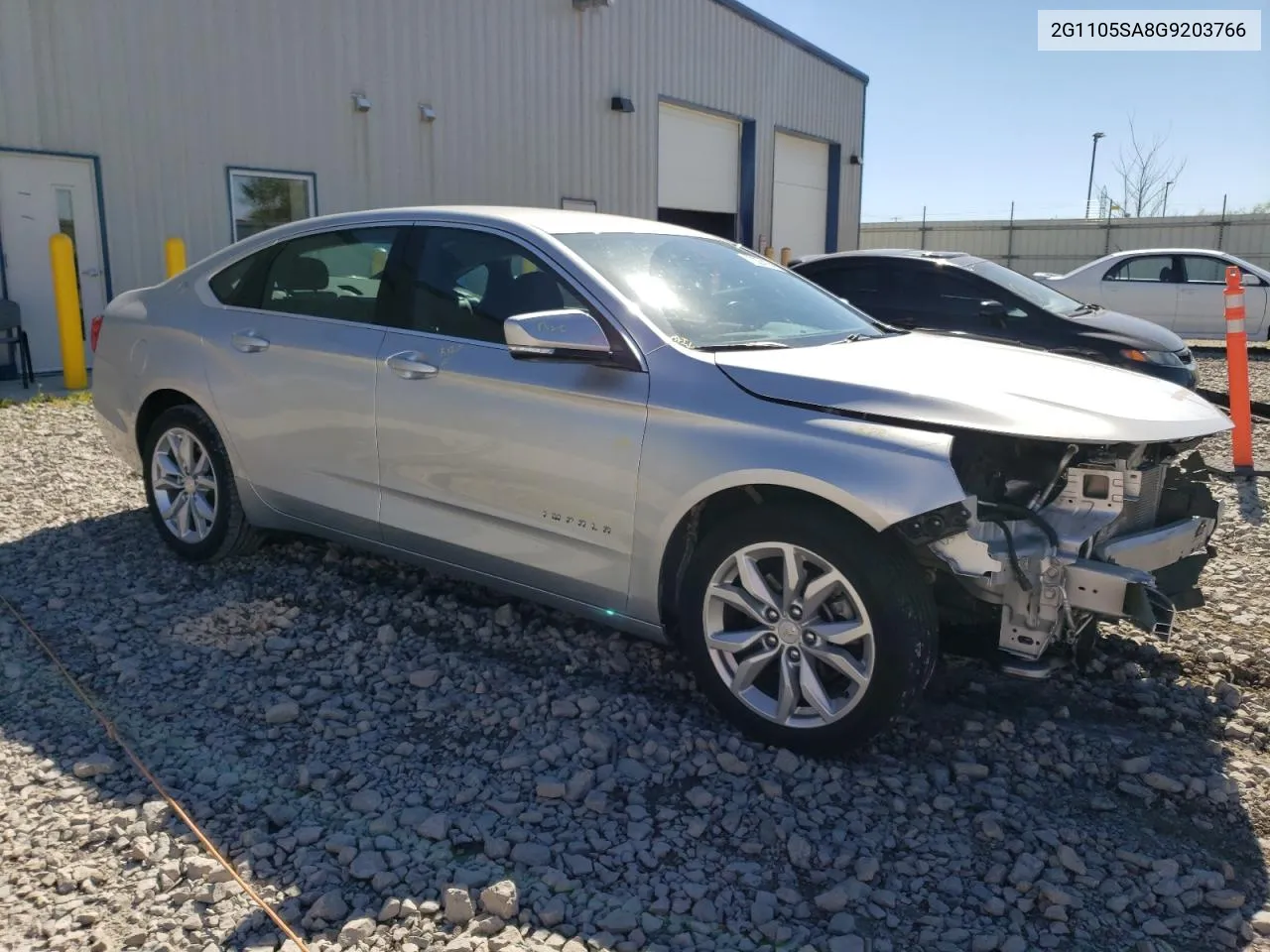 2016 Chevrolet Impala Lt VIN: 2G1105SA8G9203766 Lot: 73324124