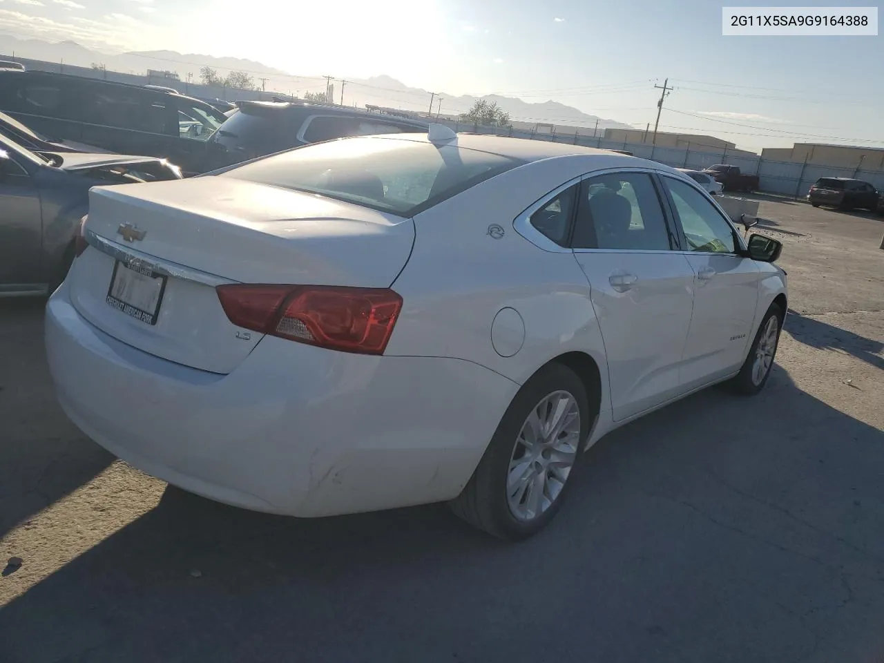 2G11X5SA9G9164388 2016 Chevrolet Impala Ls