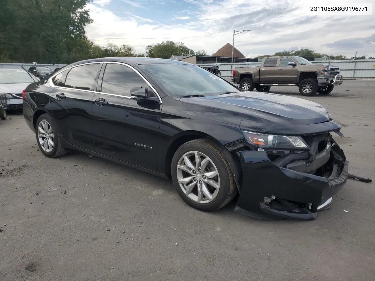 2016 Chevrolet Impala Lt VIN: 2G1105SA8G9196771 Lot: 73356474