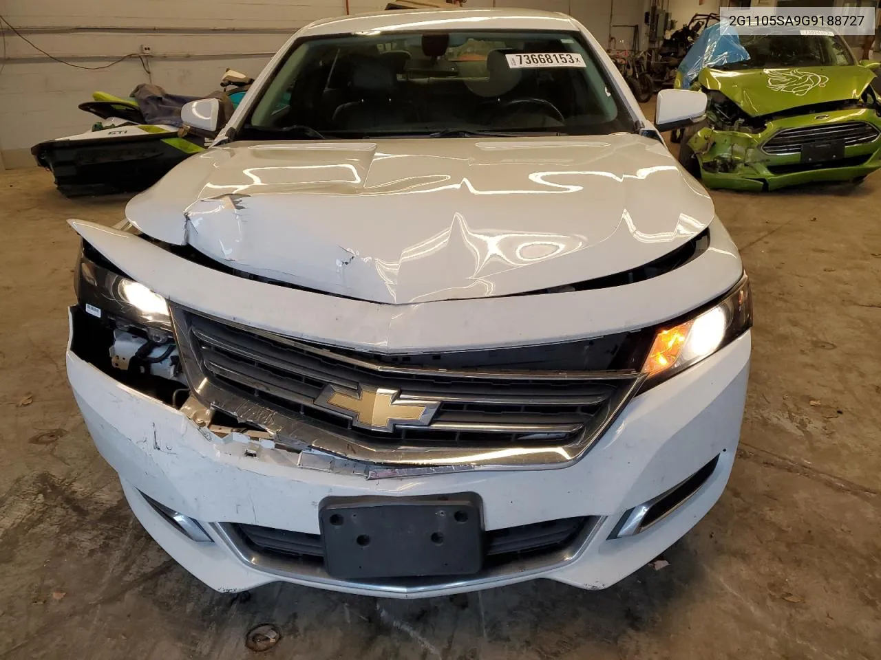 2016 Chevrolet Impala Lt VIN: 2G1105SA9G9188727 Lot: 73668153