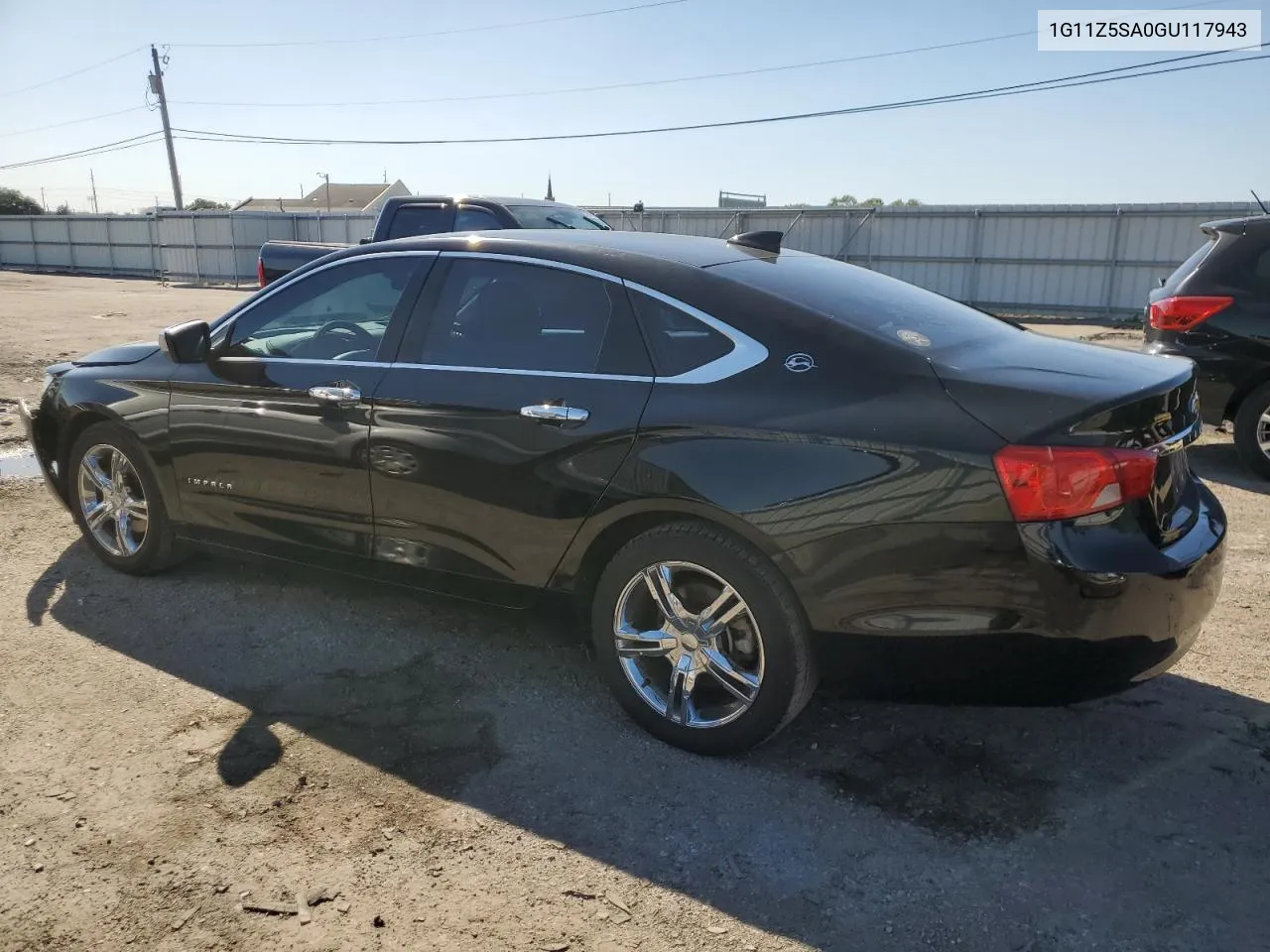 1G11Z5SA0GU117943 2016 Chevrolet Impala Ls