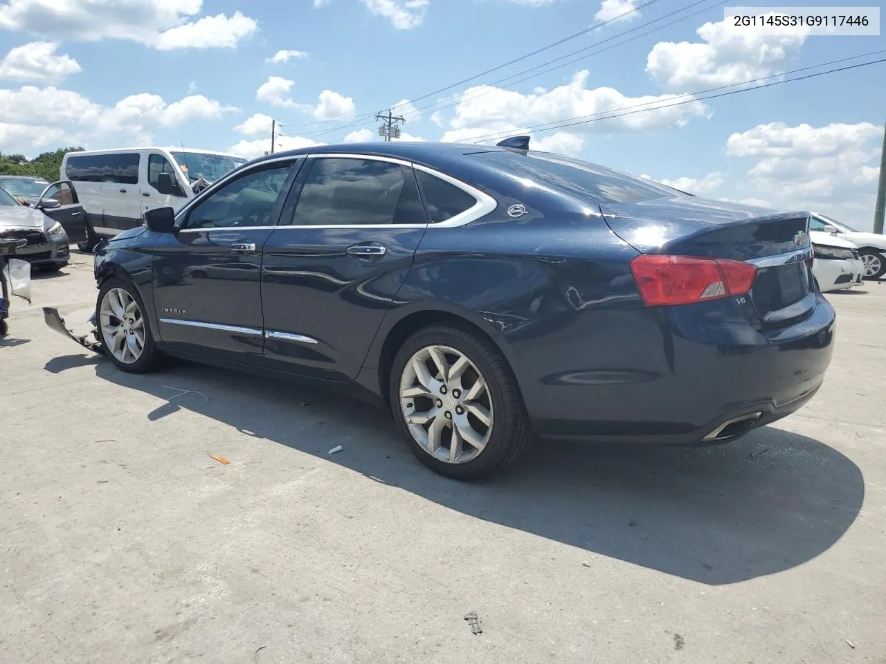 2016 Chevrolet Impala Ltz VIN: 2G1145S31G9117446 Lot: 73794444