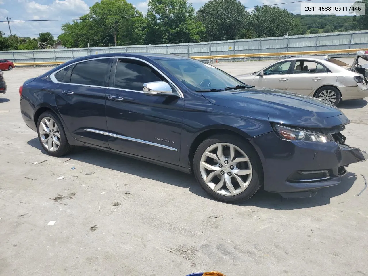 2016 Chevrolet Impala Ltz VIN: 2G1145S31G9117446 Lot: 73794444