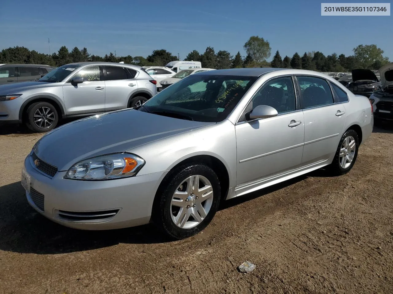 2016 Chevrolet Impala Limited Lt VIN: 2G1WB5E35G1107346 Lot: 73944544