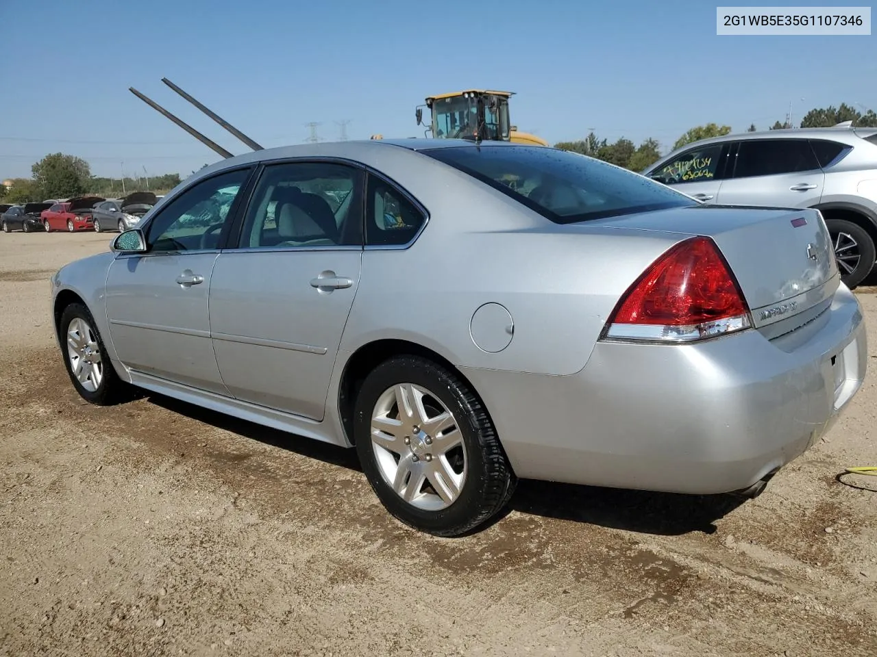 2016 Chevrolet Impala Limited Lt VIN: 2G1WB5E35G1107346 Lot: 73944544