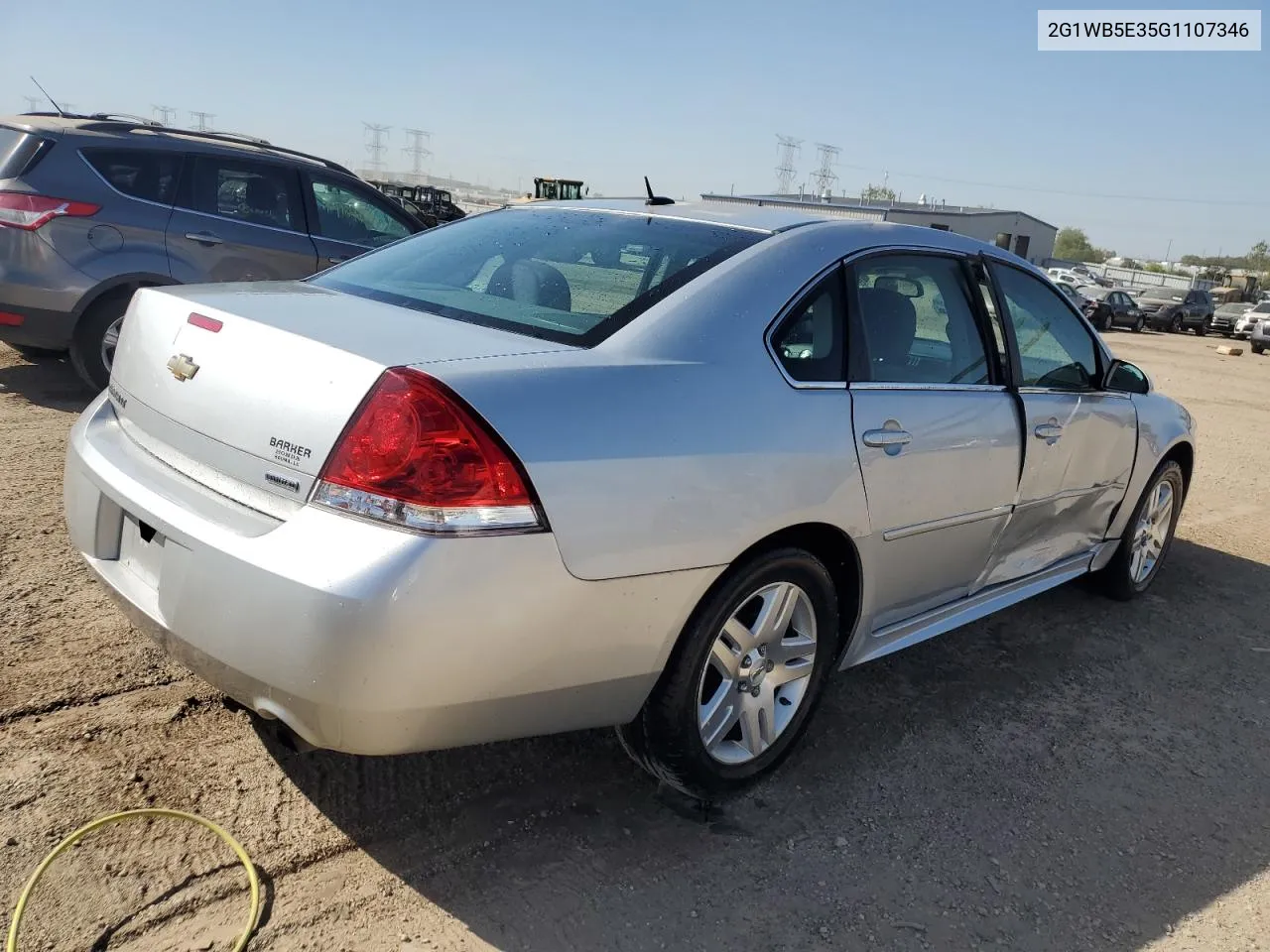 2016 Chevrolet Impala Limited Lt VIN: 2G1WB5E35G1107346 Lot: 73944544