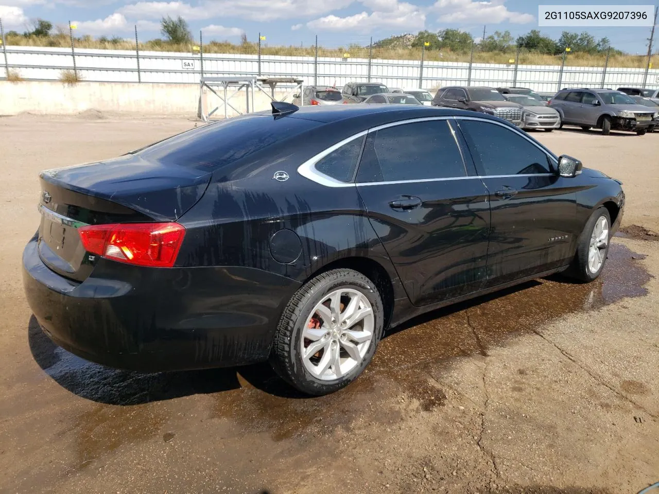 2G1105SAXG9207396 2016 Chevrolet Impala Lt