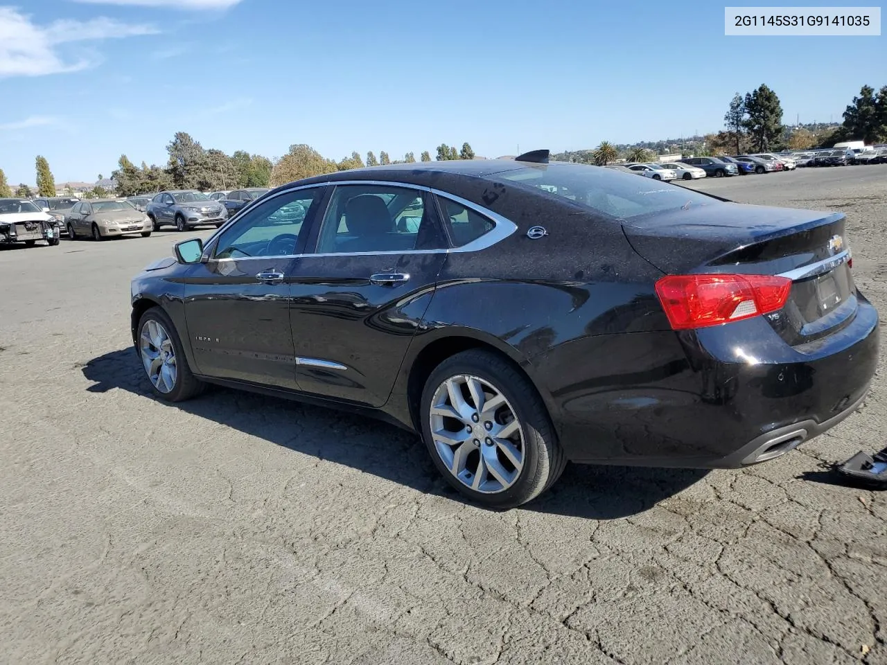 2016 Chevrolet Impala Ltz VIN: 2G1145S31G9141035 Lot: 74395884