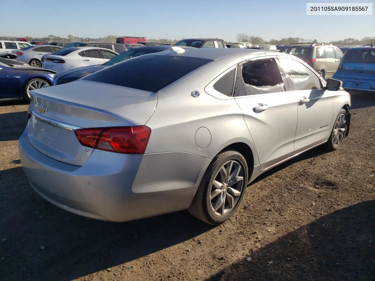 2016 Chevrolet Impala Lt VIN: 2G1105SA9G9185567 Lot: 74439544