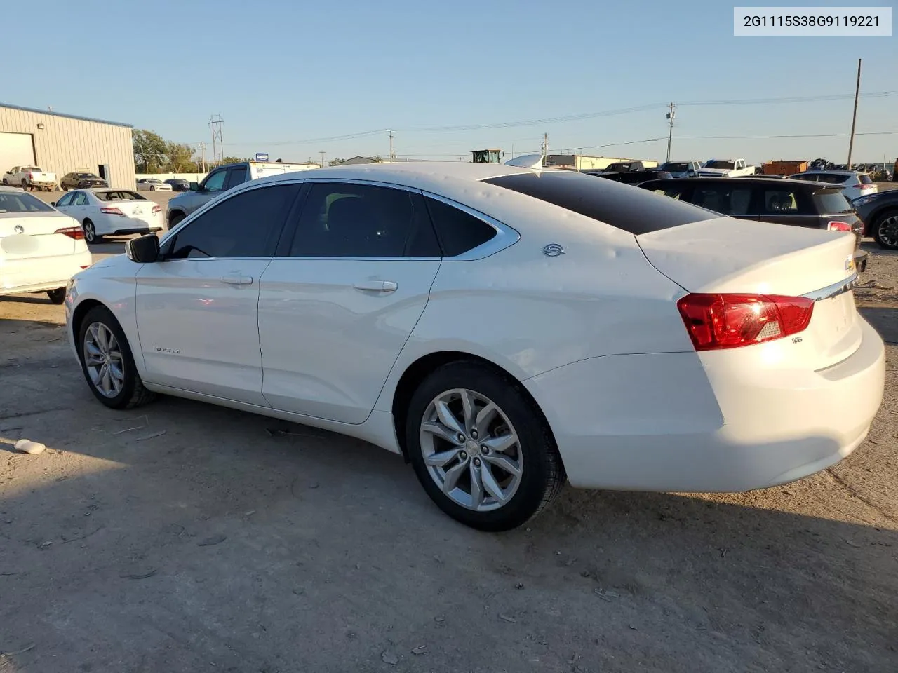 2016 Chevrolet Impala Lt VIN: 2G1115S38G9119221 Lot: 74513644