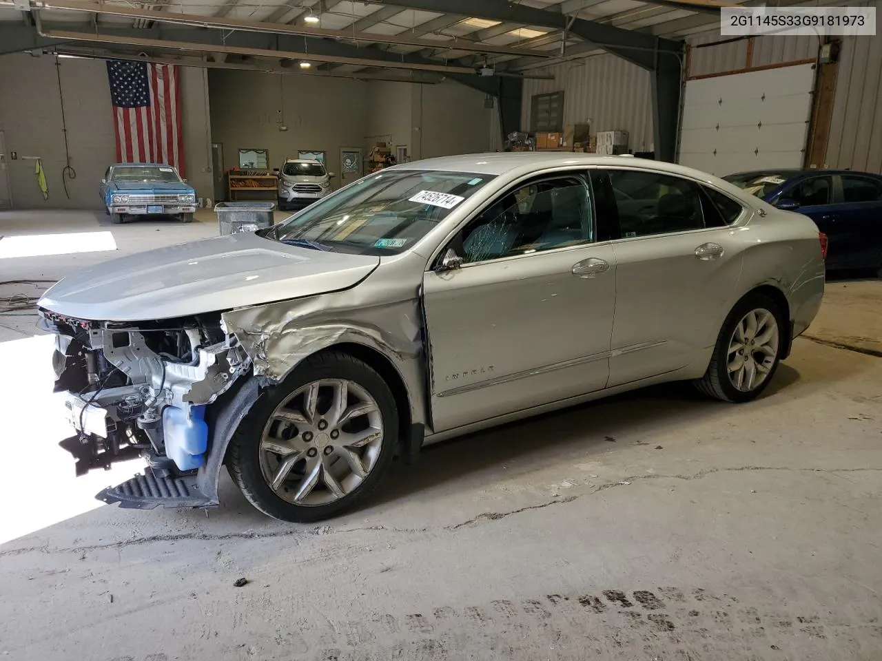 2016 Chevrolet Impala Ltz VIN: 2G1145S33G9181973 Lot: 74526714