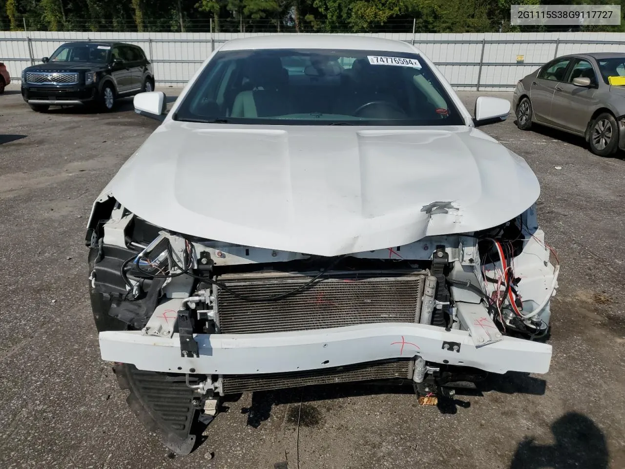 2G1115S38G9117727 2016 Chevrolet Impala Lt