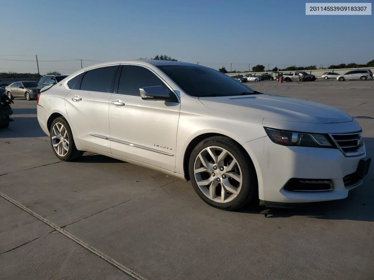 2016 Chevrolet Impala Ltz VIN: 2G1145S39G9183307 Lot: 75397084