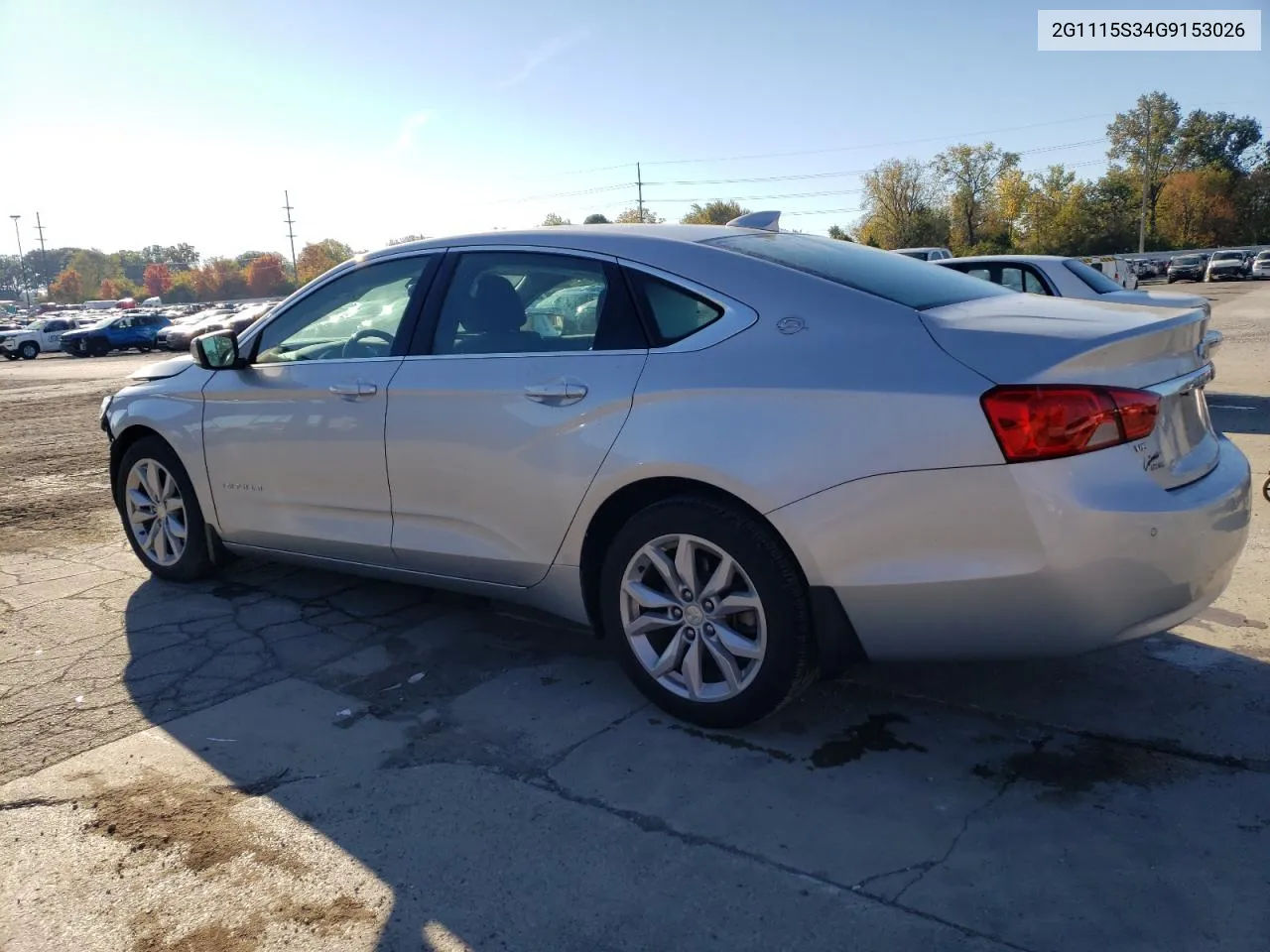 2G1115S34G9153026 2016 Chevrolet Impala Lt