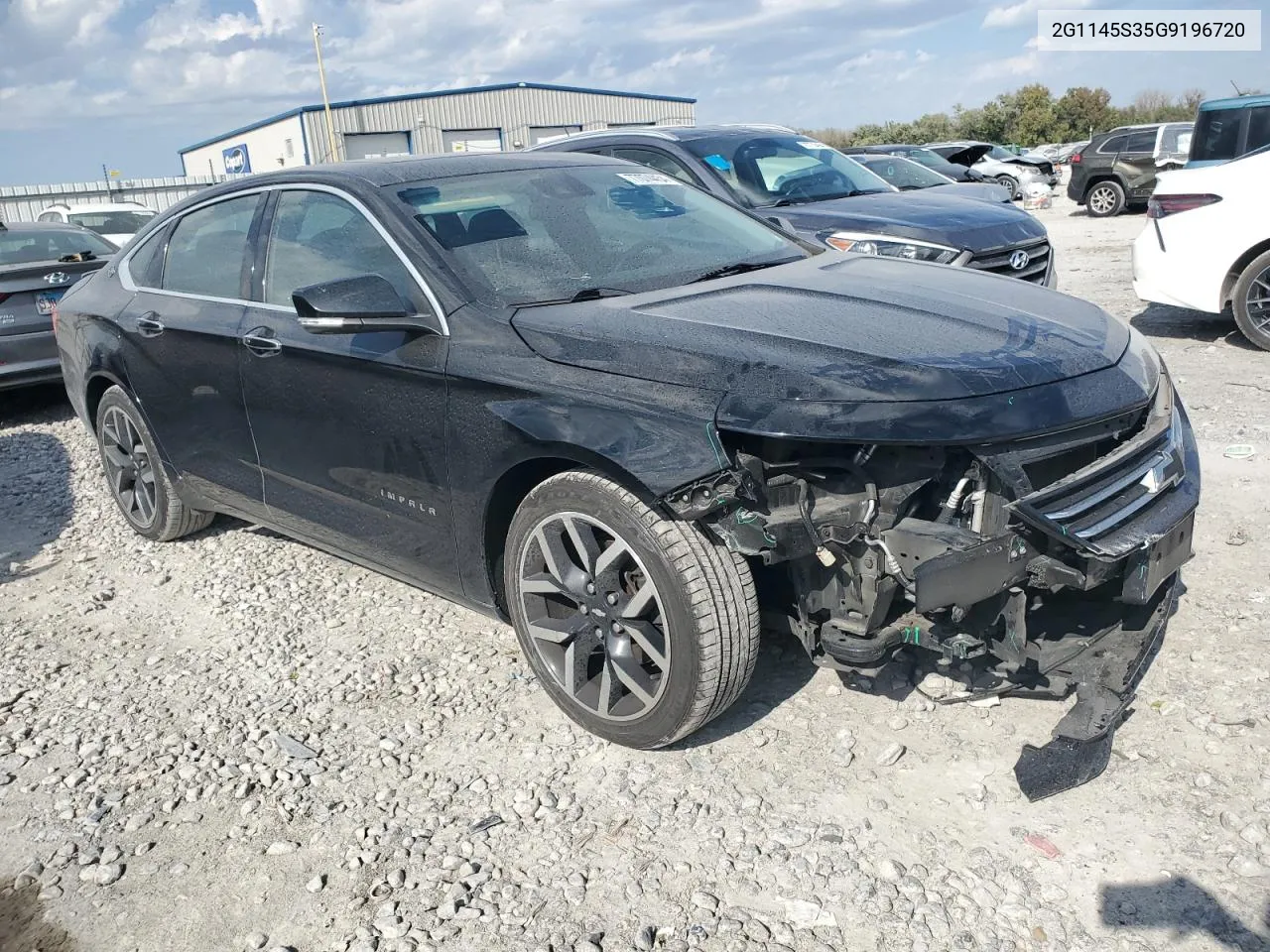 2016 Chevrolet Impala Ltz VIN: 2G1145S35G9196720 Lot: 77074434