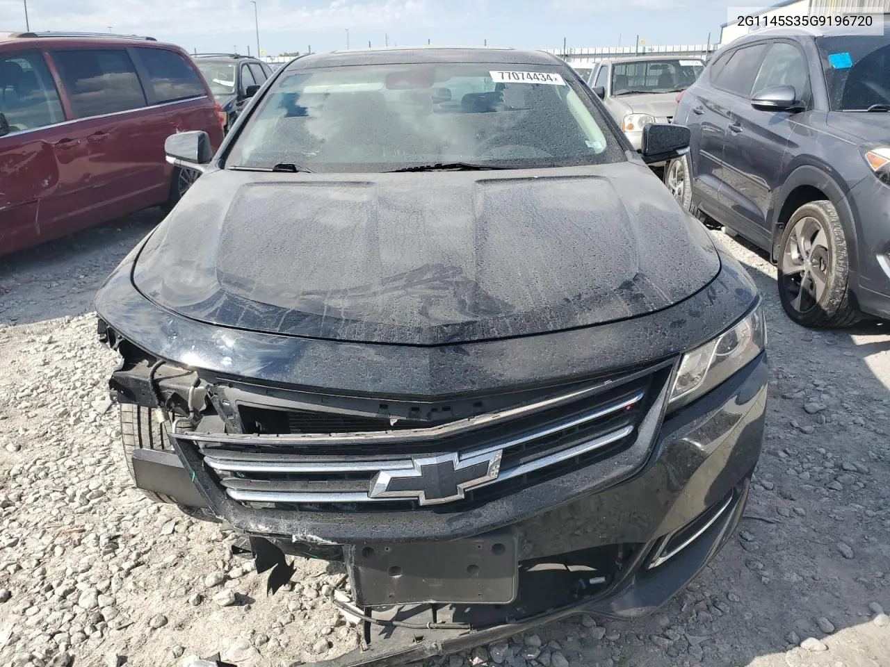 2G1145S35G9196720 2016 Chevrolet Impala Ltz