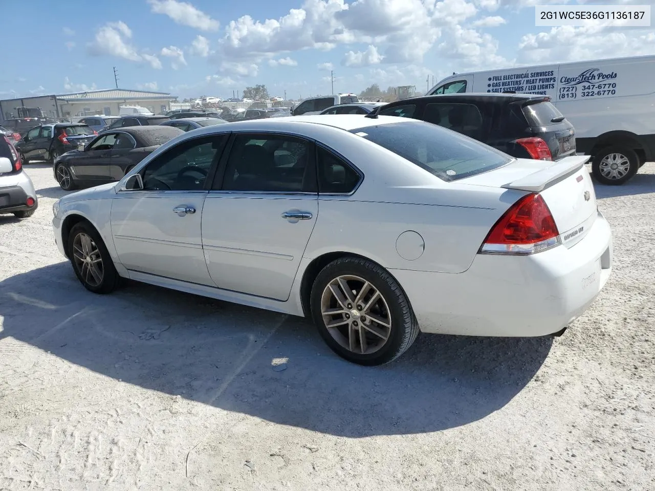 2016 Chevrolet Impala Limited Ltz VIN: 2G1WC5E36G1136187 Lot: 77240334