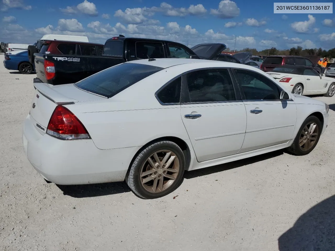 2016 Chevrolet Impala Limited Ltz VIN: 2G1WC5E36G1136187 Lot: 77240334