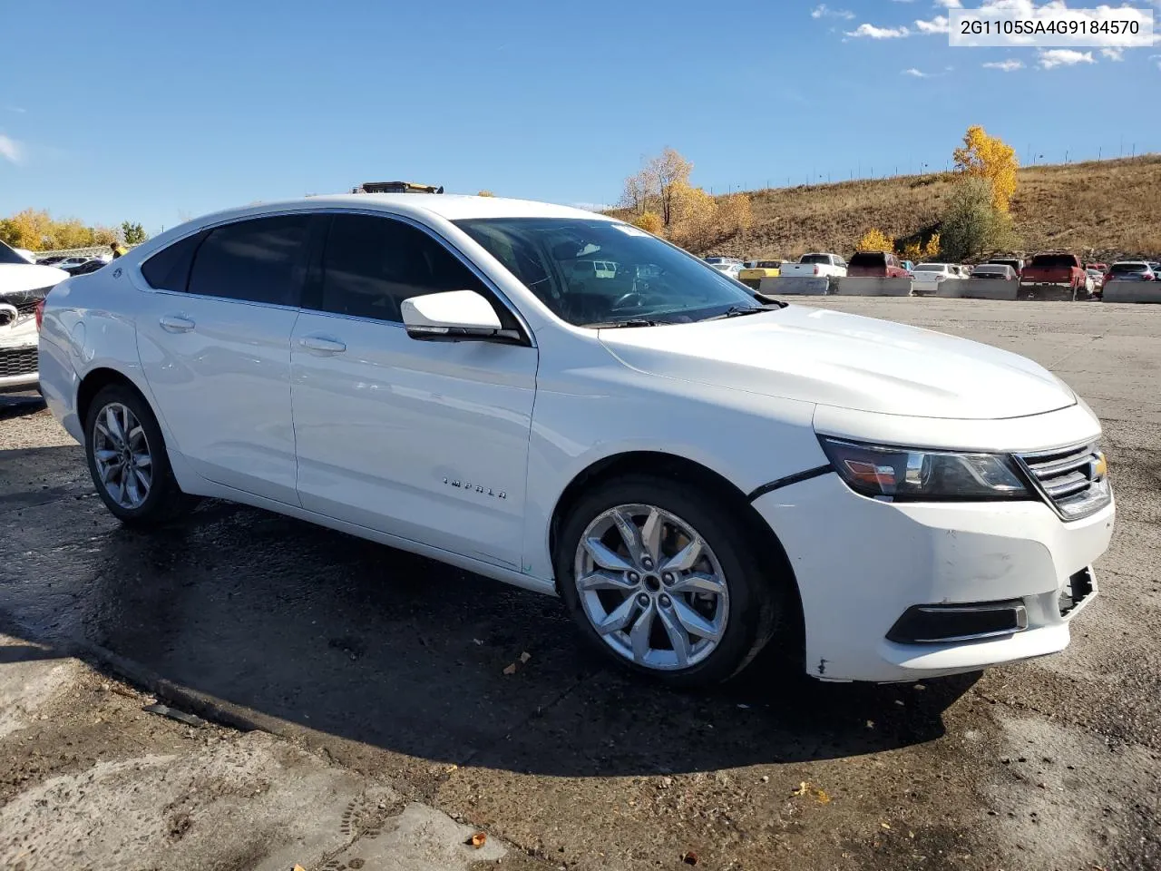 2G1105SA4G9184570 2016 Chevrolet Impala Lt