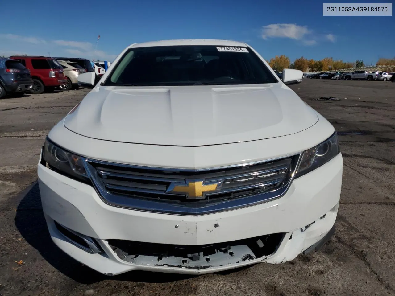 2G1105SA4G9184570 2016 Chevrolet Impala Lt