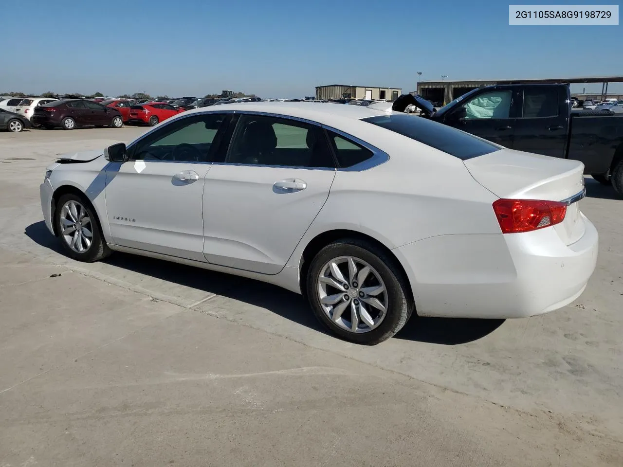 2016 Chevrolet Impala Lt VIN: 2G1105SA8G9198729 Lot: 77539324