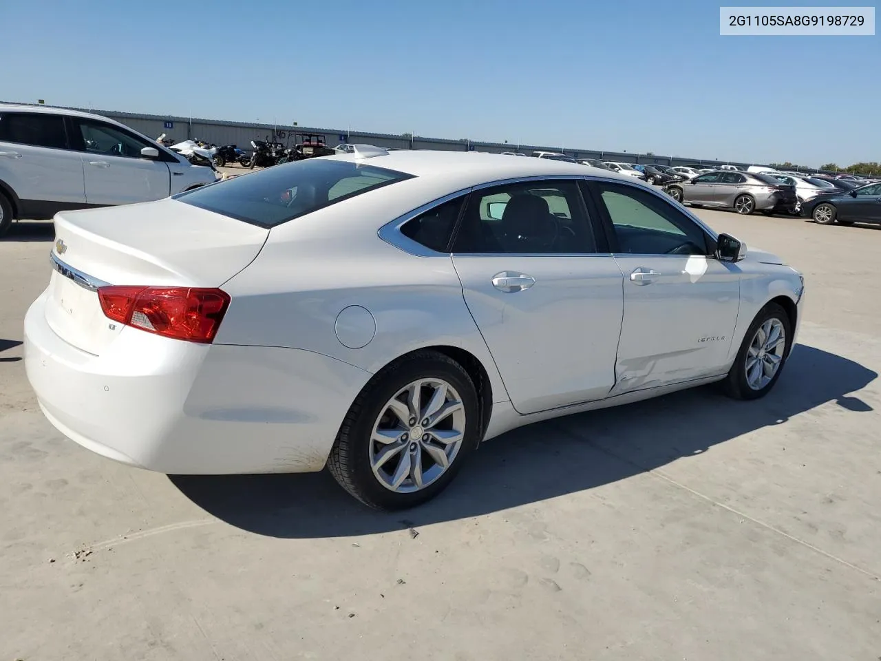 2016 Chevrolet Impala Lt VIN: 2G1105SA8G9198729 Lot: 77539324