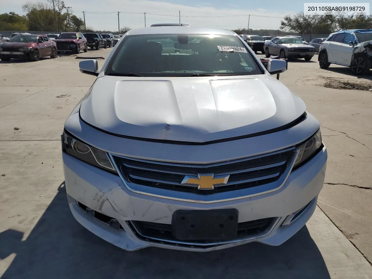 2016 Chevrolet Impala Lt VIN: 2G1105SA8G9198729 Lot: 77539324