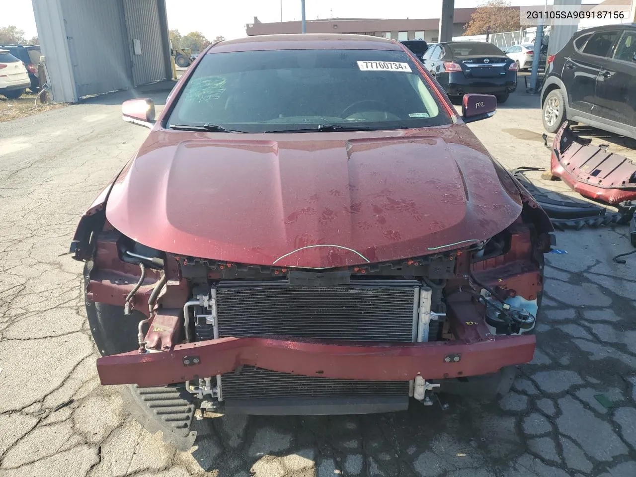 2G1105SA9G9187156 2016 Chevrolet Impala Lt