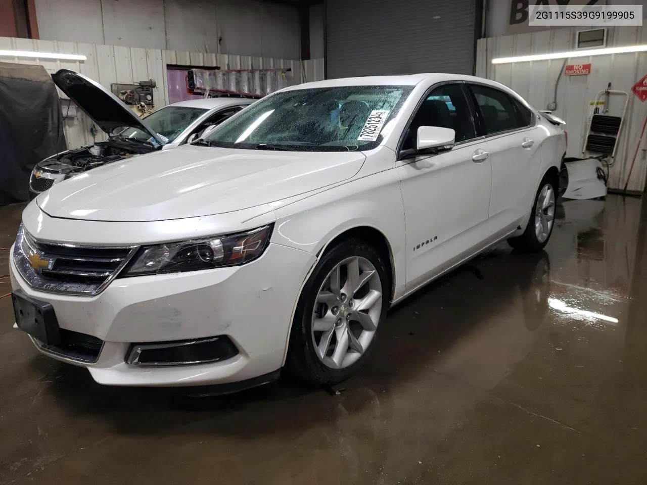 2016 Chevrolet Impala Lt VIN: 2G1115S39G9199905 Lot: 78251234