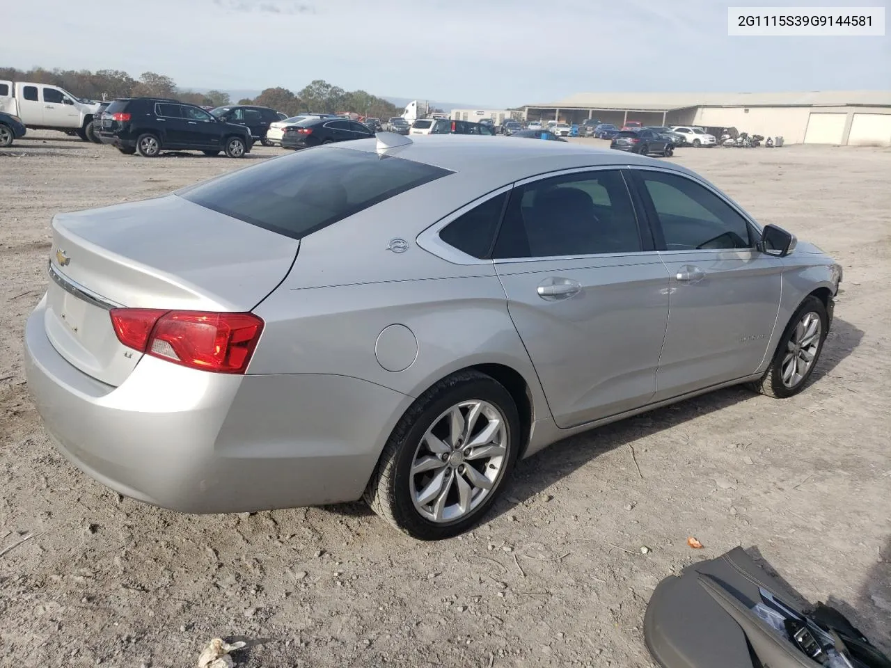 2016 Chevrolet Impala Lt VIN: 2G1115S39G9144581 Lot: 78608974