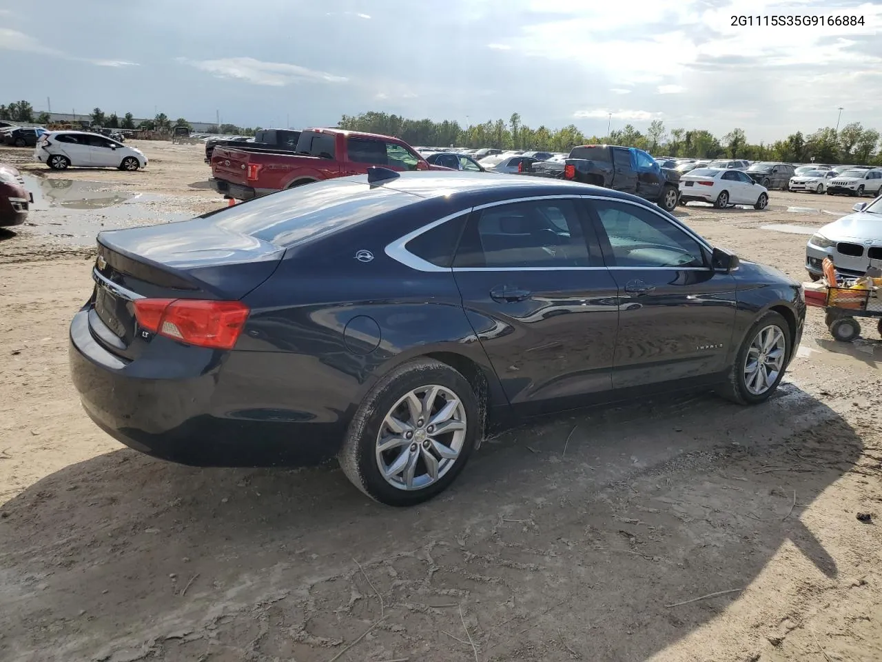 2016 Chevrolet Impala Lt VIN: 2G1115S35G9166884 Lot: 78636234