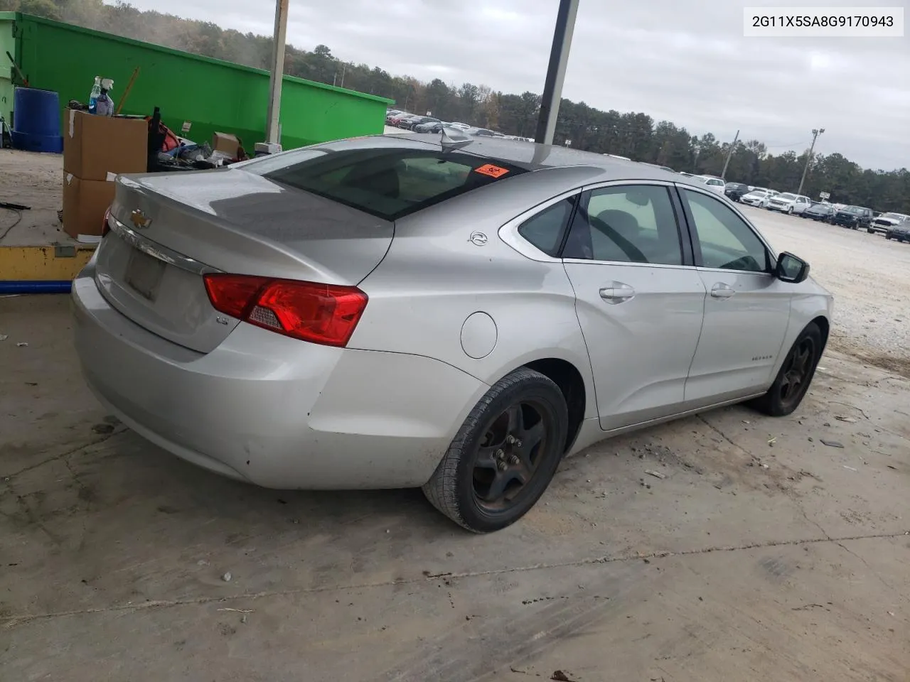 2016 Chevrolet Impala Ls VIN: 2G11X5SA8G9170943 Lot: 78695284